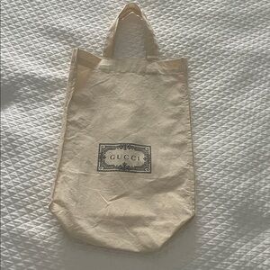 Gucci Ivory Canvas Tote